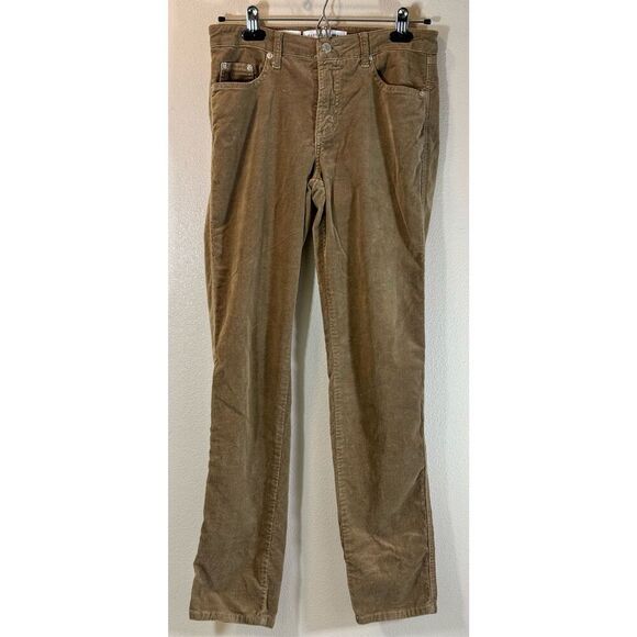 FABRIZIO GIANNI SLIM-FIT STRETCH TAWNY CORDUROY WOMENS SIZE 6 - Picture 3 of 13